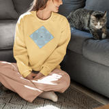 Свитшот Голубая АтмА с Серебром