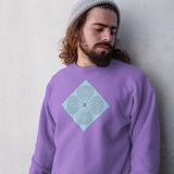 Свитшот Голубая АтмА с Серебром