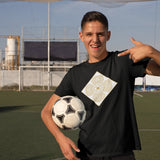 Футболка для Подростков Белая АтмА с Золотом