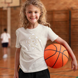 Футболка для Подростков Белая АтмА с Золотом